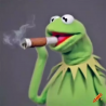 kermit qui fume