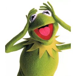 kermit qui cri de peur