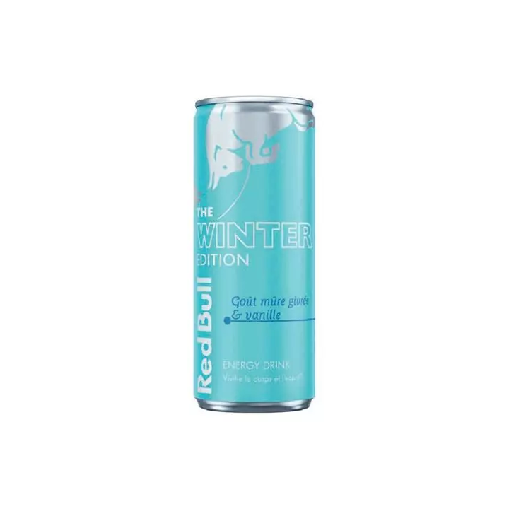 Red Bull mûre givrée vanille